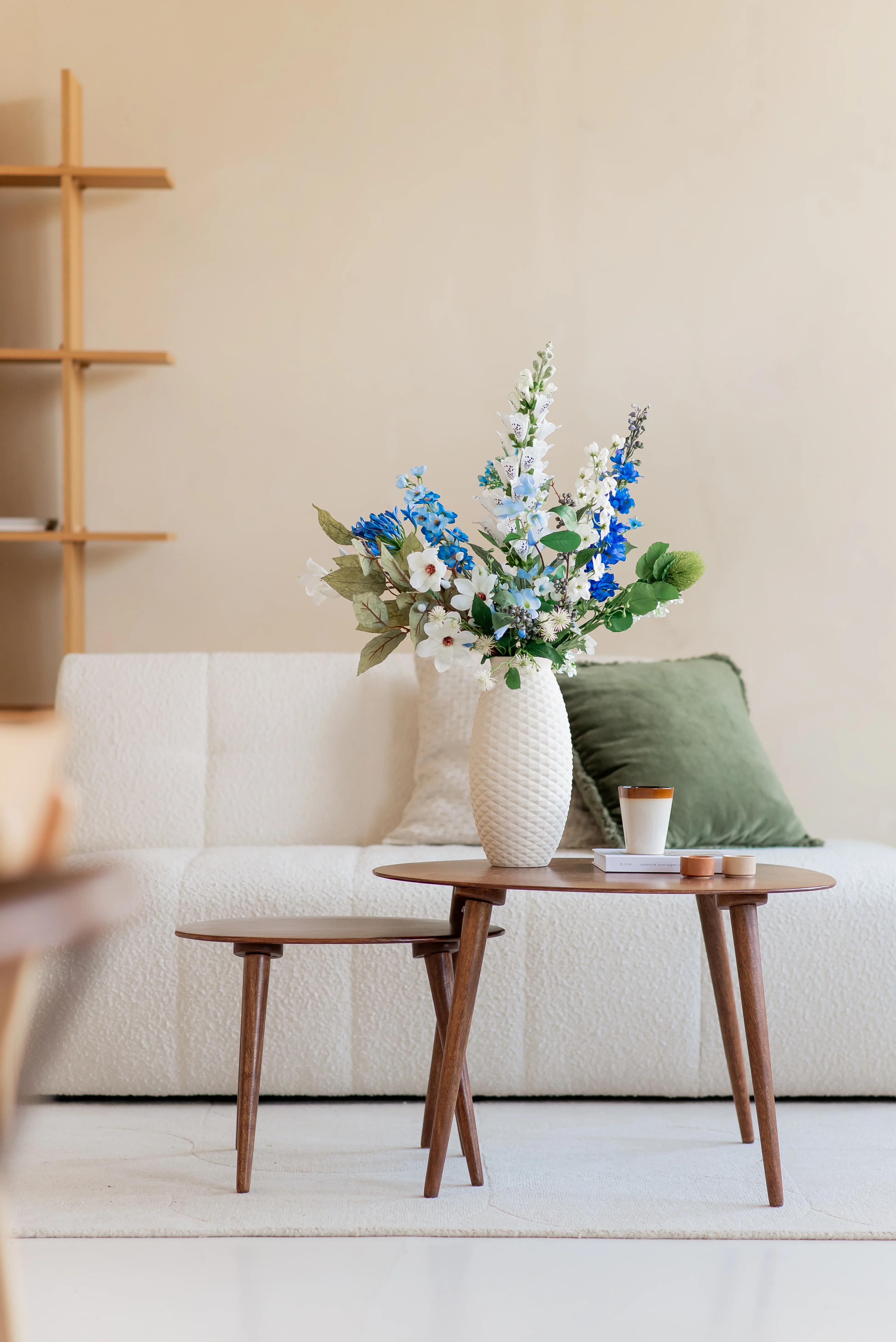 Zijden kunstbloemen boeket Cool Breeze - Image 5