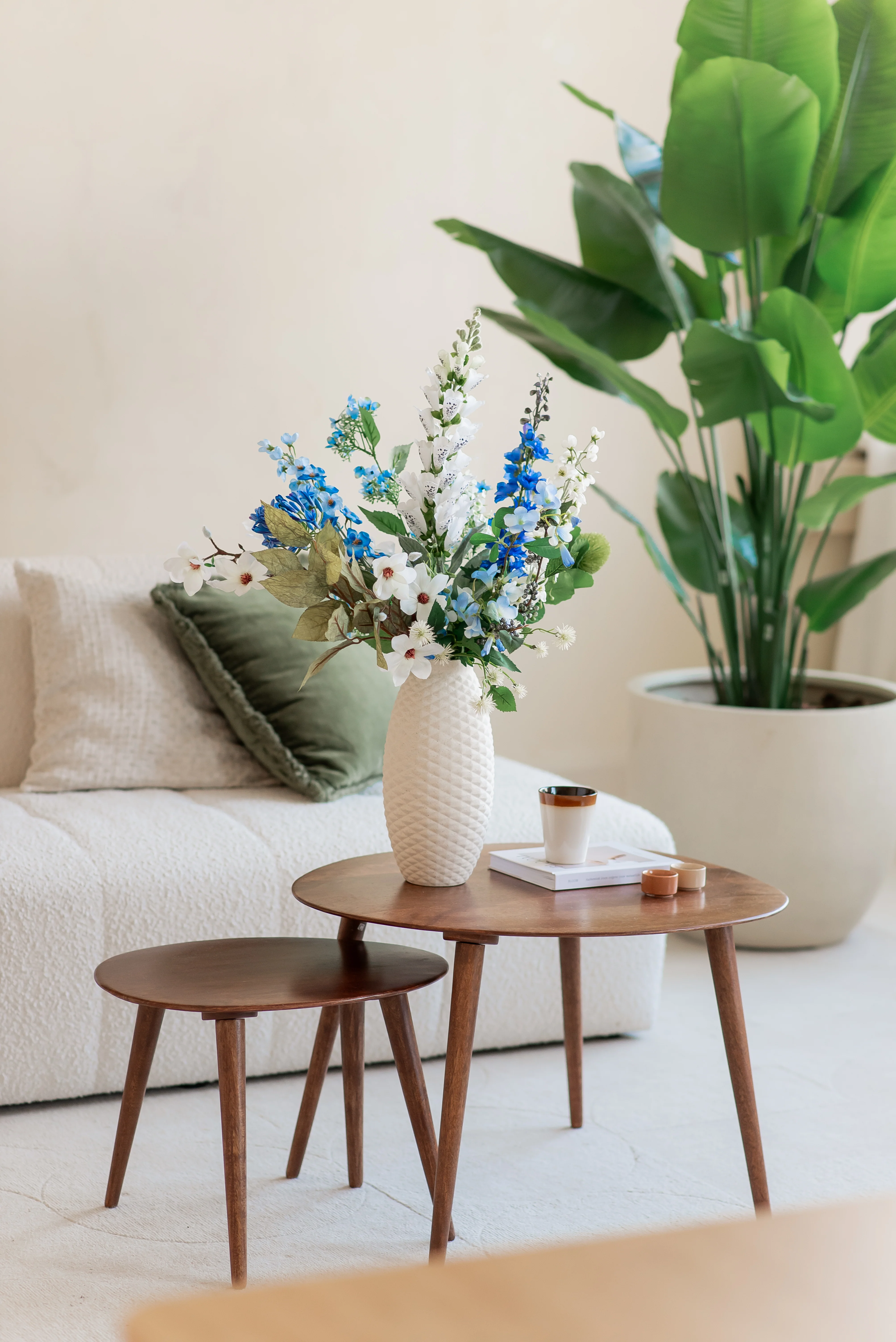 Zijden kunstbloemen boeket Cool Breeze - Image 6