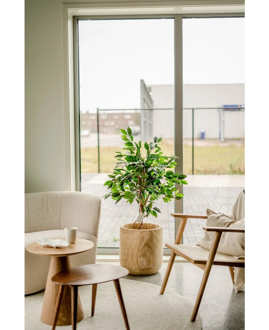 Kunstplant Ficus Groen 120 cm - Image 3