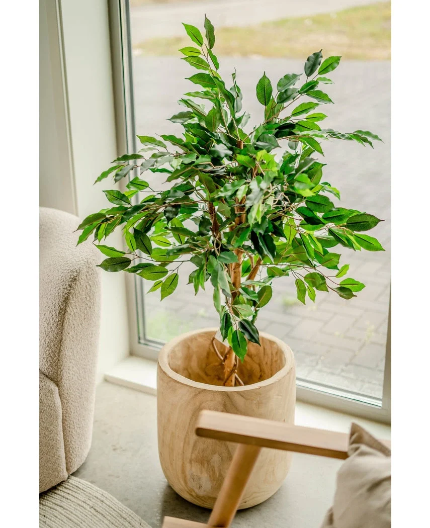 Kunstplant Ficus Groen 120 cm - Image 4